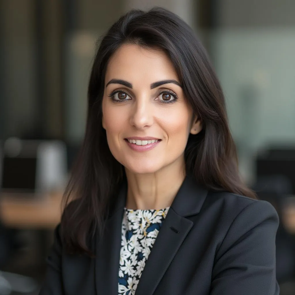السيدة فاطمة الهاجري، رئيسة قسم الاستشارات الضريبية